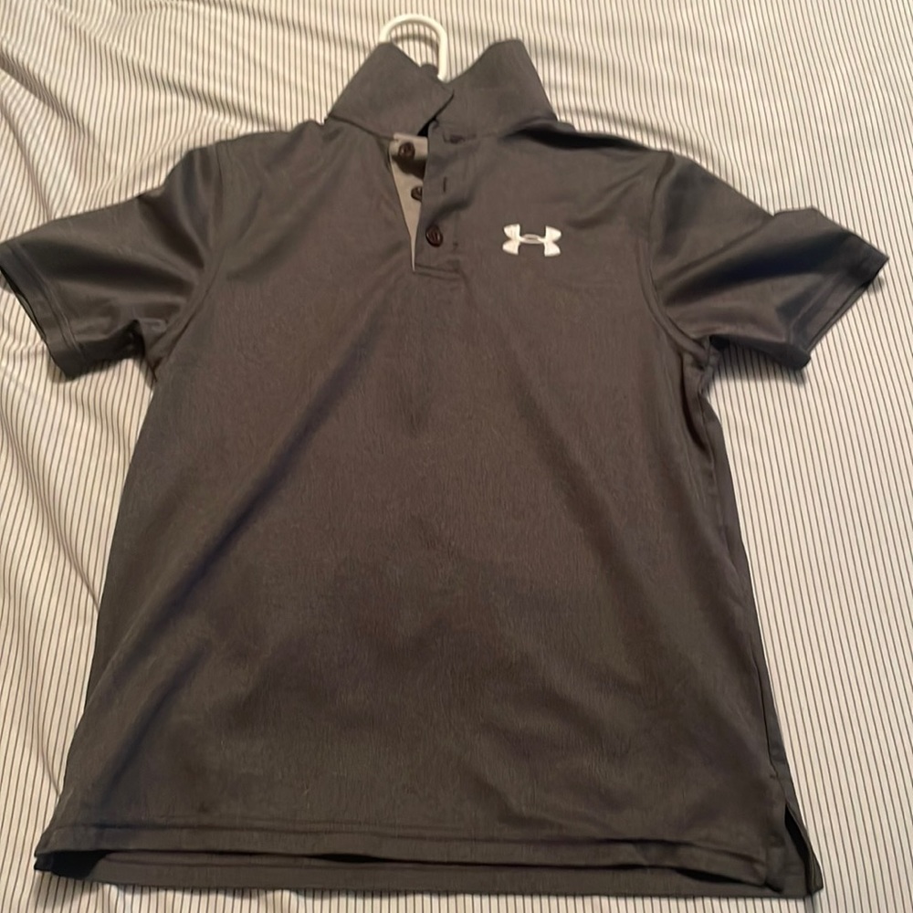 Youth under armour polo shirt